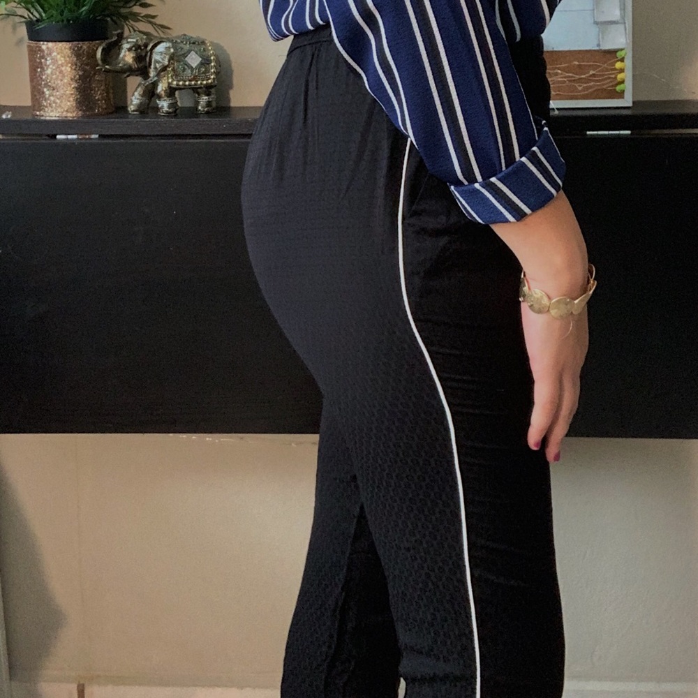 Zara long black dress pants